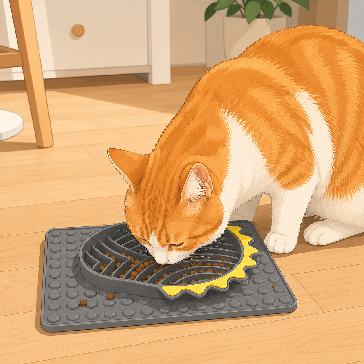 Lick Mat Slow Feeder per Cani e Gatti